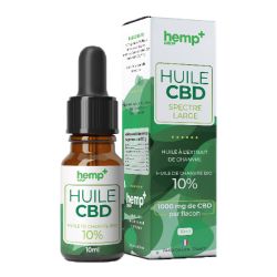 Huile CBD 10ml Chanvre naturel- HempDrop