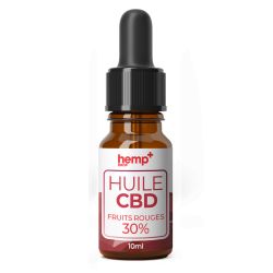 Huile CBD 10ml Fruits rouges - HempDrop